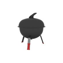 ChurrasqueiraA Carvão TCP-320L Tramontina Tampa Aço Esmaltado Grelha Utensílios Aço Inox Tramontina