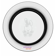 Prato Infantil Tramontina Le Petit Inox Coelhinho 23cm Aço Inox