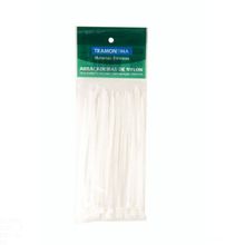 Abraçadeira Nylon 190x3,4mm Tramontina Branca c/ 30 Tramontina
