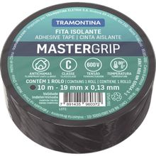 Fita Isolante Classe C 0,13x19mm Tramontina Preta 10 m Tramontina
