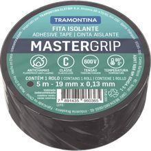 Fita Isolante Classe C 0,13x19mm Tramontina Preta 5 m Tramontina