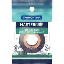 Fita Isolante Classe C 0,13x19mm Tramontina Preta 5m Embalagem Flow-Pack Tramontina