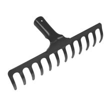 Ancinho Curvo Leve 12 Dentes Tramontina Aço sem Cabo Tramontina