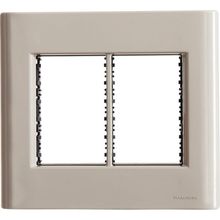 Placa 6 Postos 4x4 Tramontina Giz Fendi Soft Touch Suporte Tramontina