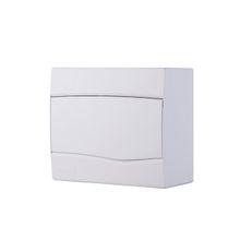 Quadro Distribuição Sobrepor 9 DIN ou 6 NEMA Tramontina Porta Branca Tramontina