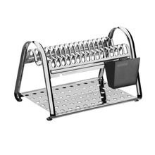 Escorredor Louça Tramontina Ciclo Aço Inox Porta Talheres Preto Tramontina