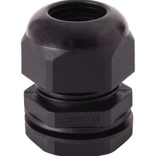 Conector prensa-cabo 1 polegada Tramontina termoplástico preto bucha Tramontina