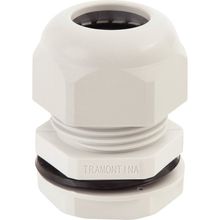 Conector prensa-cabo 1.1/4 polegada Tramontina termoplástico cinza bucha Tramontina