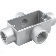 Condulete fixo 1.1/4" tipo "X" - tampa / sem rosca / sem pintura Tramontina