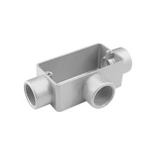 Condulete fixo 1/2" tipo "T" - sem tampa / sem rosca / pintura eletrostáticaA pó Tramontina