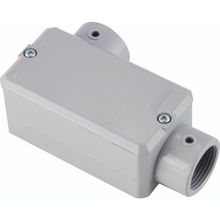 Condulete fixo tipo "LL" Tramontina 1.1/2" - tampa - rosca BSP - pintura Tramontina