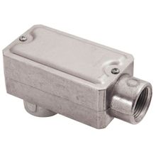 Condulete fixo 1/2" tipo "LB" - tampa / rosca BSP / sem pintura Tramontina