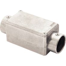 Condulete fixo 1.1/4" tipo "C" - tampa / rosca BSP / pintura Tramontina