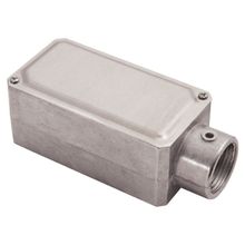 Condulete fixo 1" tipo "E" Tramontina tampa / rosca / sem pintura Tramontina