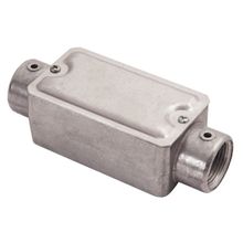Condulete fixo 3/4" tipo "C" - tampa / rosca BSP / sem pintura Tramontina