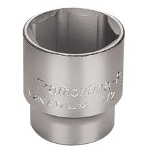 Soquete Sextavado Aço Cromo Vanádio 34mm - Encaixe 1/2" Tramontina PRO Tramontina