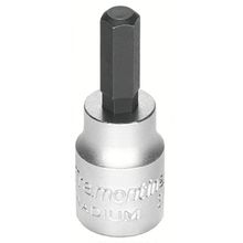 Soquete Cromo Vanádio Ponta Hexagonal Allen 3mm Encaixe 3/8" Tramontina PRO Tramontina