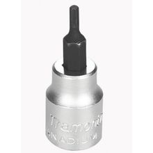 Soquete Cromo Vanádio Ponta Trafix Torx Tork T15 Encaixe 3/8" Tramontina PRO Tramontina