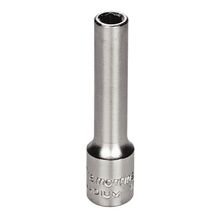 Soquete Sextavado Longo Aço Cromo Vanádio 9/32pol Encaixe 1/4pol Tramontina PRO Tramontina