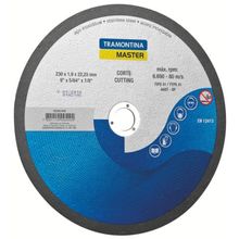 Disco Corte Fino 9" Tramontina Aço Inox Materiais Endurecidos Tramontina