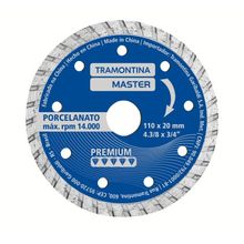 Disco Corte Diamantado Turbo Tramontina Porcelanato Tramontina