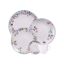 Aparelho Jantar Tramontina Aura Porcelana Decorada 20 Peças Tramontina