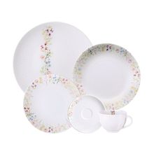 Aparelho de Jantar Tramontina Artemis em Porcelana Decorada 30 Peças Tramontina