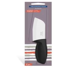Faca Santoku Tramontina Plenus Inox Cabo Preto 5" Tramontina