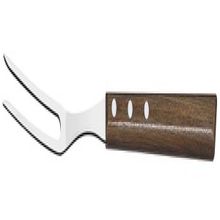 Garfo Trinchante Aço Inox Tramontina Cabo Madeira Natural Tramontina