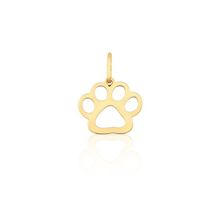 Pingente de Ouro 18k Patinha de Cachorro