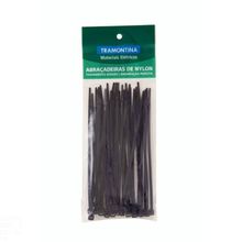 Abraçadeira Nylon 295x4,6mm Tramontina Preta c/ 30 Tramontina