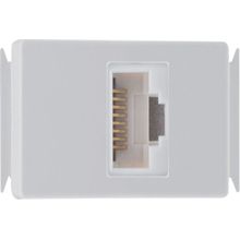 Módulo Tomada Transmissão Dados RJ45 cat. 6 Tramontina Aria Branco Tramontina