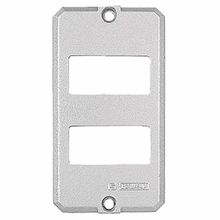 Tampa condulete 1/2" 3/4" 2 postos afastados Tramontina