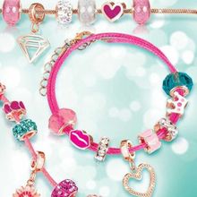Pulseiras- My Style - Kit Pulseiras - Think Pink - Make It Real MULTIKIDS