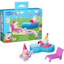 Conjunto- peppa pig festa na piscina HASBRO
