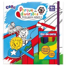Livro para Colorir - Parque de Diversoes TOYSTER