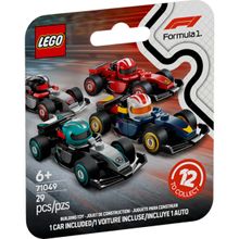 Blocos de montar - Carros de corrida colecionaveis F1 LEGO DO BRASIL