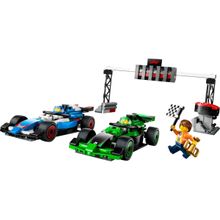 Blocos de montar - City - F1® Grid com carros de corrida VCARB e Sauber - 60474 LEGO DO BRASIL