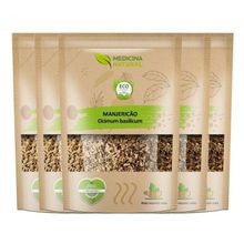 Kit Chá de Manjericão - Ocimum basilicum  - 5 Unidades