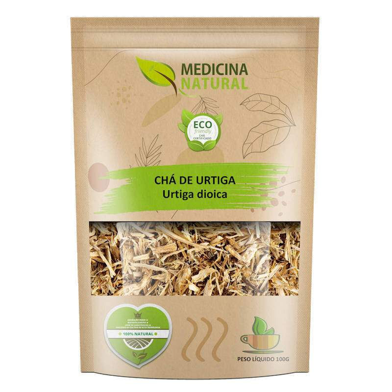 Ch de Urtiga Urtica dioica Importado e Org nico 100g