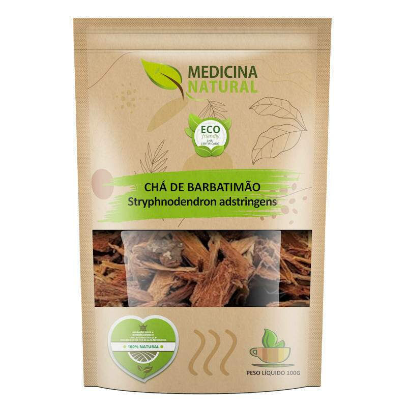 Ch de Barbatim o Stryphnodendron adstringens Org nico 100g