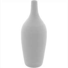 Vaso de Cerâmica 27x10x10cm Branco