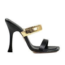 Tamanco Feminino Casual Schutz Ouro