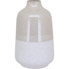 Vaso Cerâmica 30x18x18cm Marfim