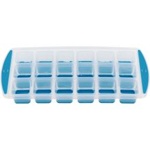 Forma de Gelo Plástico 3x13x27cm Azul