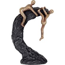 Escultura em Resina 22x15x5 cm Dourado