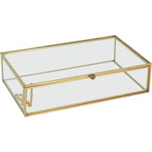 Porta Joias Vidro 5x20x12cm -