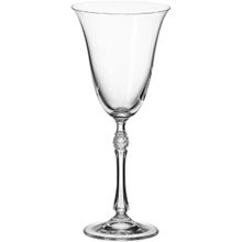 Jogo 6 peças Taças Vinho Bohemia Parus Cristal 250ml 22x9x9cm