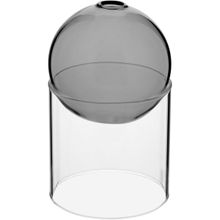 Luminária LED Mesa USB Metal 21x9x9cm Dourado