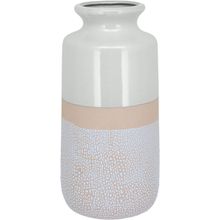 Vaso Cerâmica 30x14x14cm Marfim